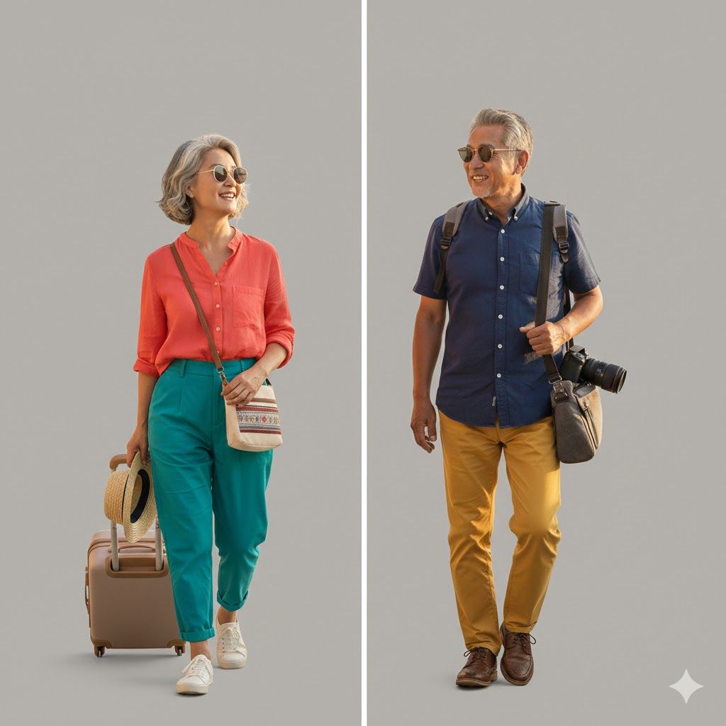 행복한 시니어 학습자들